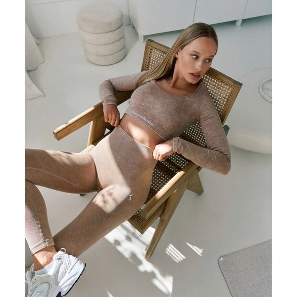 Longsleeve bezszwowy damski Yasmine Carpatree