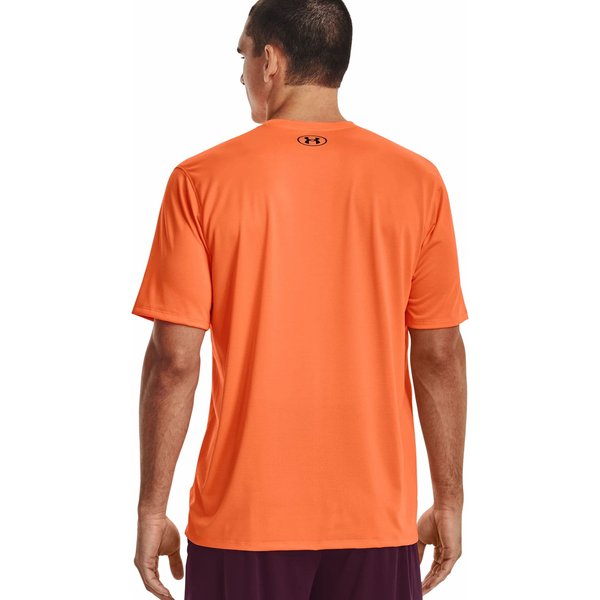 Koszulka męska Tech Vent Under Armour - Orange Blast / Black