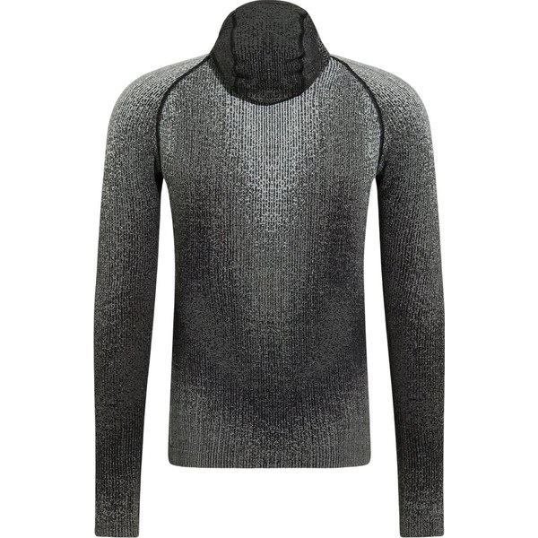 Longsleeve męski z kominiarką Top Facemask Performance Warm Blackcomb Odlo