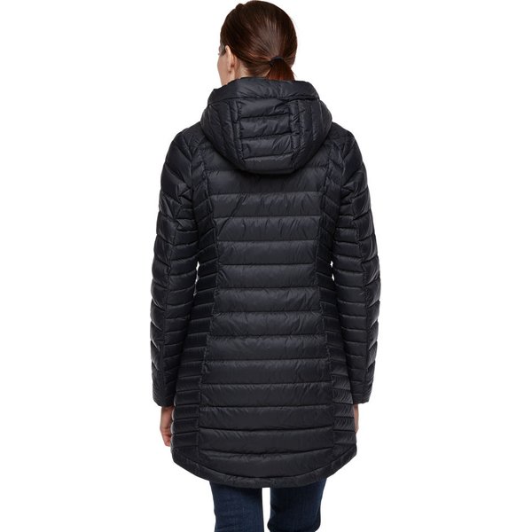 Płaszcz puchowy damski Access Full Lenght Down Black Diamond - black