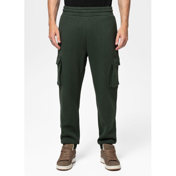 Spodnie dresowe męskie Cypress Sport Cargo Pants Pitbull West Coast - dark green