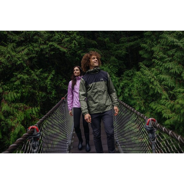 Kurtka męska Vancouver Rain Helly Hansen - orange peel