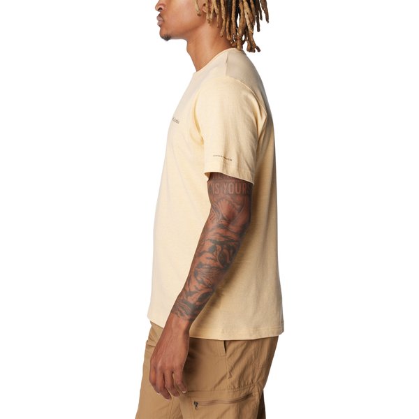Koszulka męska Thistletown Hills Short Sleeve Columbia - camel