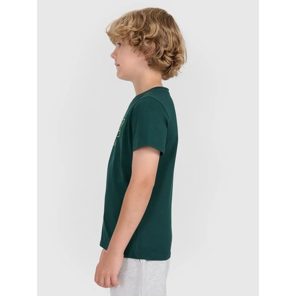 Koszulka chłopięca TTSHM2417 4F - morska zieleń