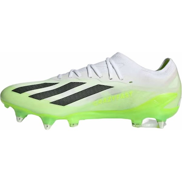 Buty piłkarskie korki X Crazyfast.1 SG Adidas - biały/zielony