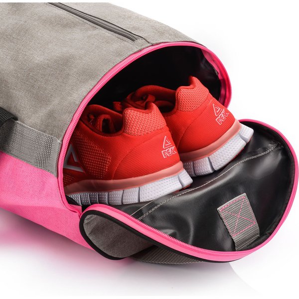 Torba Siggy 25L Meteor - jasnoszary/różowy