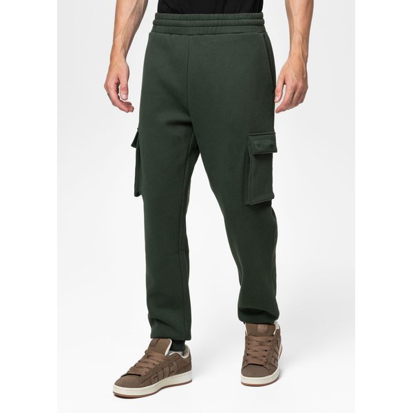 Spodnie dresowe męskie Cypress Sport Cargo Pants Pitbull West Coast - dark green