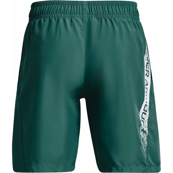 Spodenki męskie Woven Graphic Design Under Armour - Coastal Teal / White