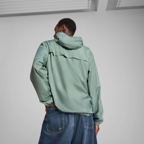 Kurtka męska Ess Regular Windbreaker Puma - Green Moon