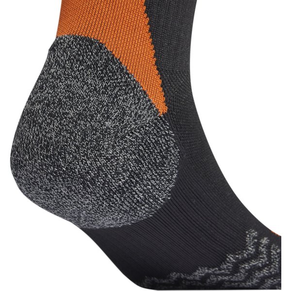 Getry piłkarskie AdiSocks 24 Adidas - czarno-pomarańczowe