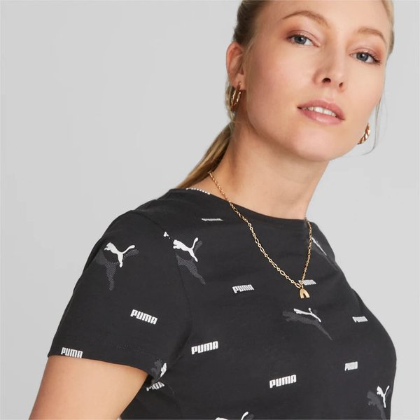 Koszulka damska ESS+ Logo Power Puma - czarna