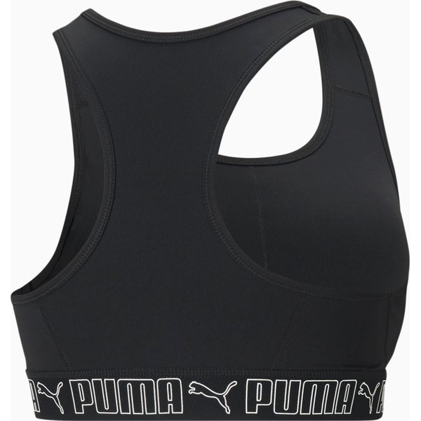 Biustonosz sportowy Mid Impact Elastic Puma - czarny