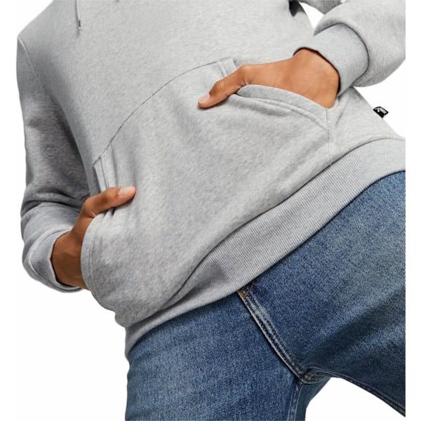 Bluza męska ESS+2 Small Logo Hoodie Puma - szara