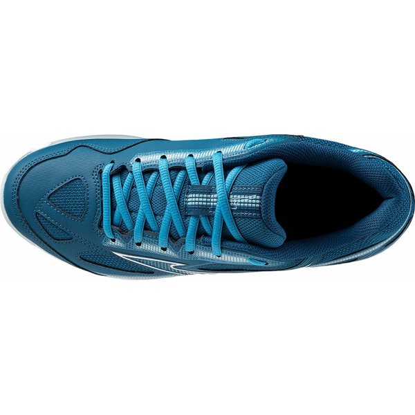 Buty tenisowe Break Shot 4 AC Mizuno - White/Pink Tetra/Turbulence