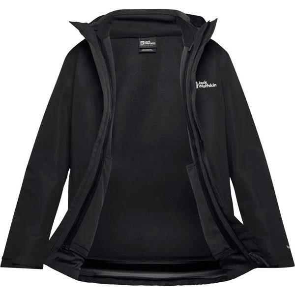 Kurtka męska 3w1 Altenberg Jack Wolfskin - Black