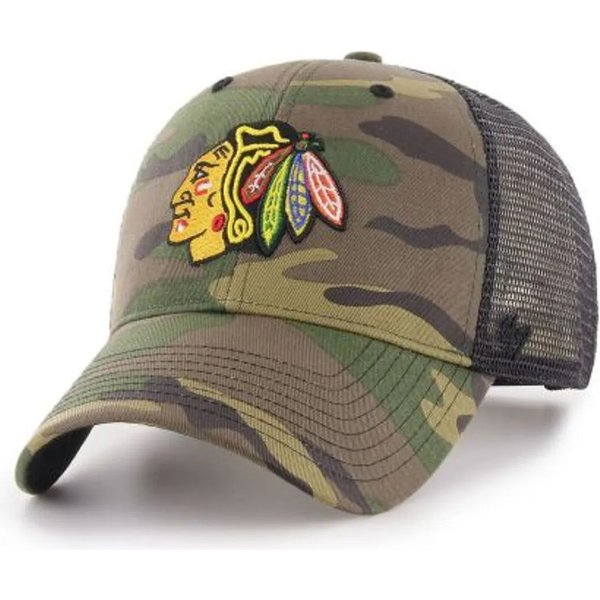 Czapka z daszkiem Chicago Blackhawks Camo 47 Brand