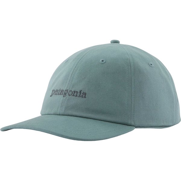 Czapka z daszkiem Graphic Trad Cap Patagonia - text logo: blue sage