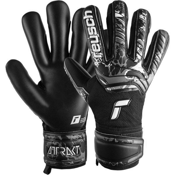 Rękawice bramkarskie Attrakt Infinity Finger Support Gloves Reusch