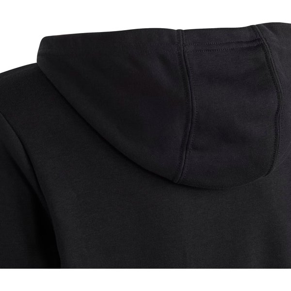 Bluza juniorska Big Logo Essentials Cotton Hoodie Adidas - czarna