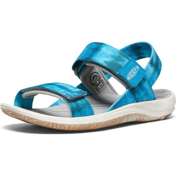 Sandały Elle Backstrap Jr Keen - niebieskie