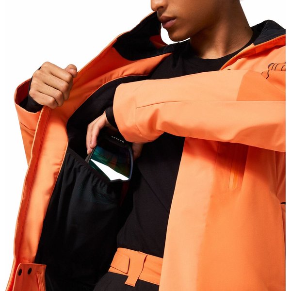 Kurtka narciarska męska TNP TBT Insulated Oakley - black/white