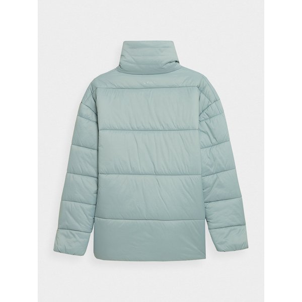 Kurtka damska puchowa HOZ21 KUDP601 Outhorn - niebieska