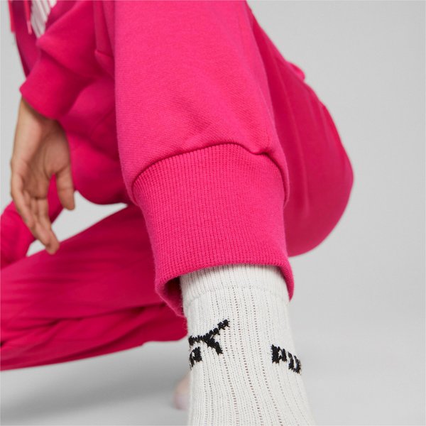 Spodnie dresowe damskie ESS Sweatpants FL Puma - orchid shadow