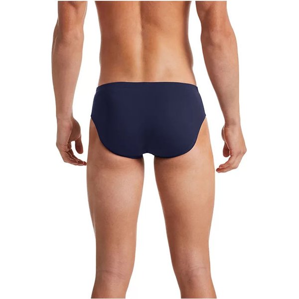 Kąpielówki męskie HydraStrong Solid Brief Nike Swim - granatowy