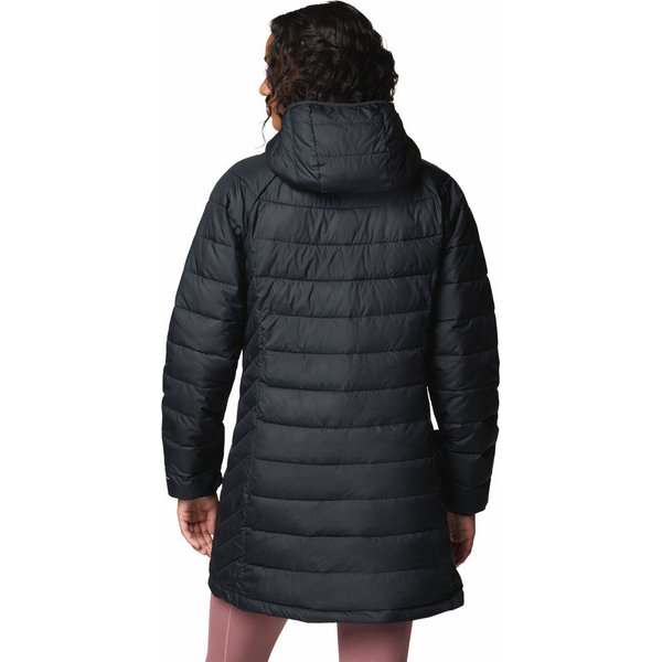 Płaszcz puchowy damski Powder Lite II Mid Columbia - Black