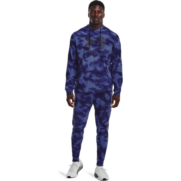 Spodnie dresowe męskie Rival Terry Novelty Under Armour - niebieskie
