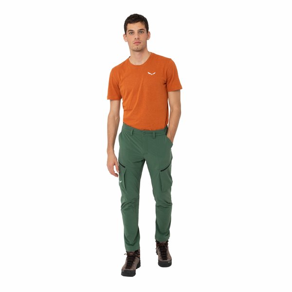 Spodnie trekkingowe męskie Puez Durastretch Cargo Salewa - java blue