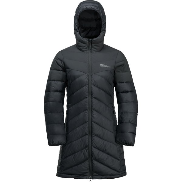 Płaszcz damski Tundra Down Jack Wolfskin - black