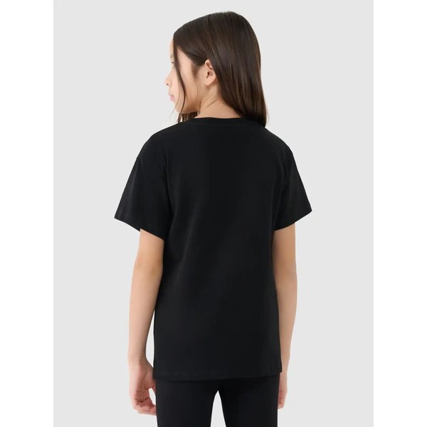 Koszulki dziewczęce TTSHF2333 4F - głęboka czerń