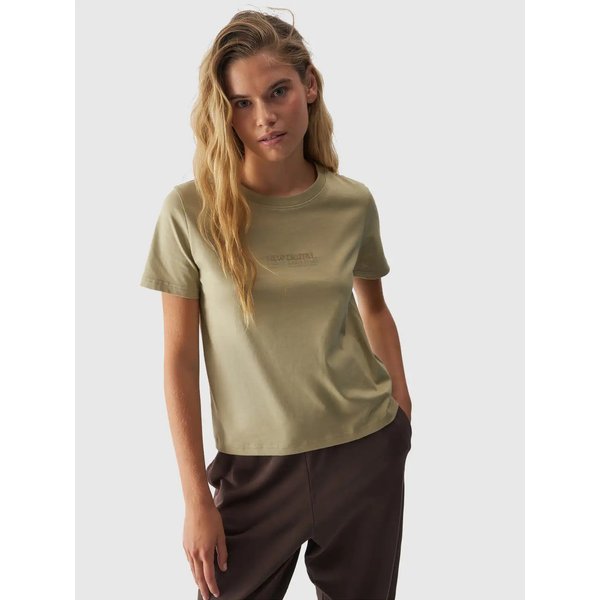 Koszulka damska TTSHF1807 4F - oliwkowy