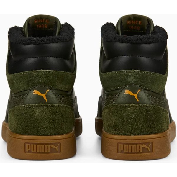Buty Shuffle Mid Fur Puma - zielony