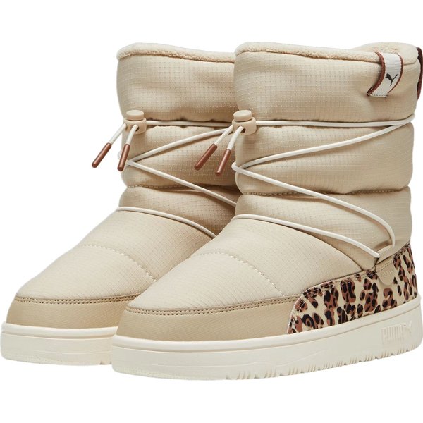 Buty, śniegowce Snowbae Wns Puma - Animal Putty Black-Brow
