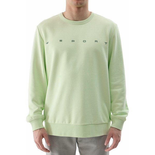 Bluza męska 4FWSS24TSWSM1009 4F - jasna zieleń