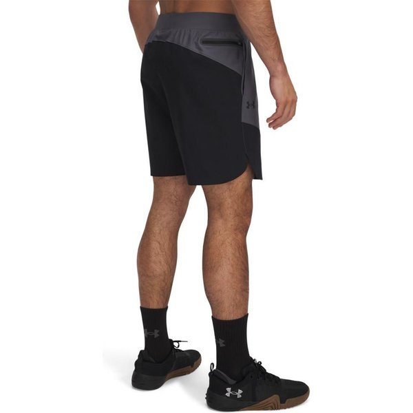 Spodenki męskie Vanish Elite Hybrid Under Armour - szary/czarny