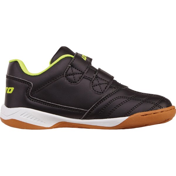 Buty halowe Pacer K Jr Lotto - black/fr.yellow