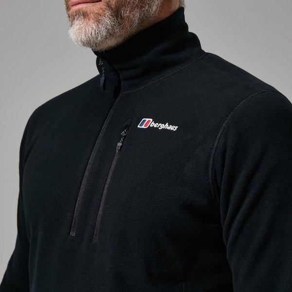 Bluza polarowa męska Prism Micro Polartec Half Zip Fleece Berghaus - black