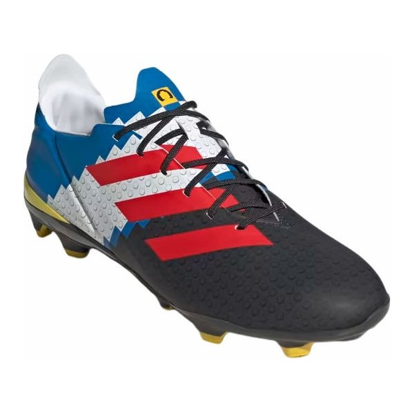 Buty piłkarskie, korki Gamemode Firm Ground Soccer Cleats Adidas - czarne/niebieskie