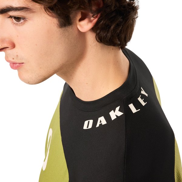 Longsleeve rowerowy męski Free Ride Oakley - fern