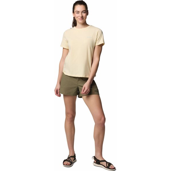 Koszulka damska Sun Trek SS II Columbia - Lemon Wash