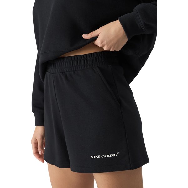 Spodenki damskie 4FWSS24TSHOF327 4F - głęboka czerń