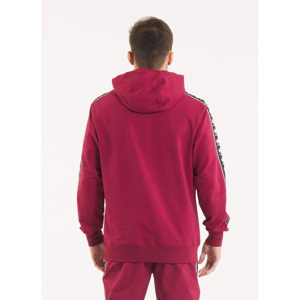 Bluza męska Tape Nugget Hooded Sweatshirt Pitbull West Coast - burgundy