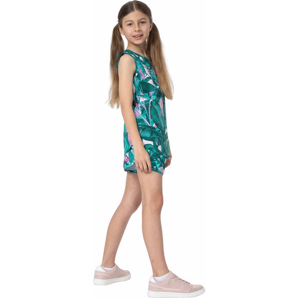 Spodenki kąpielowe dziewczęce 4FJSS23UBDSF032 4F - multikolor allover