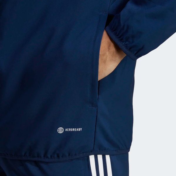 Kurtka męska Tiro 23 League Windbreaker Adidas - granatowa