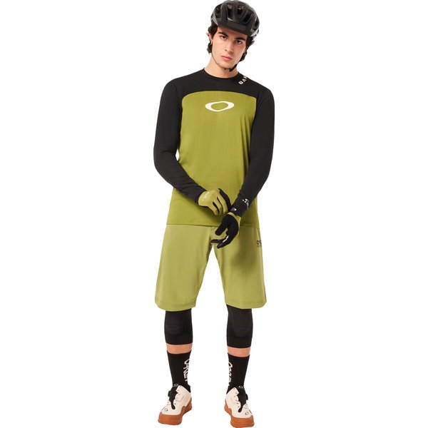 Longsleeve rowerowy męski Free Ride Oakley - fern