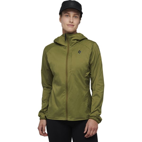 Kurtka damska Alpine Start Hoody Classic Black Diamond - crag green