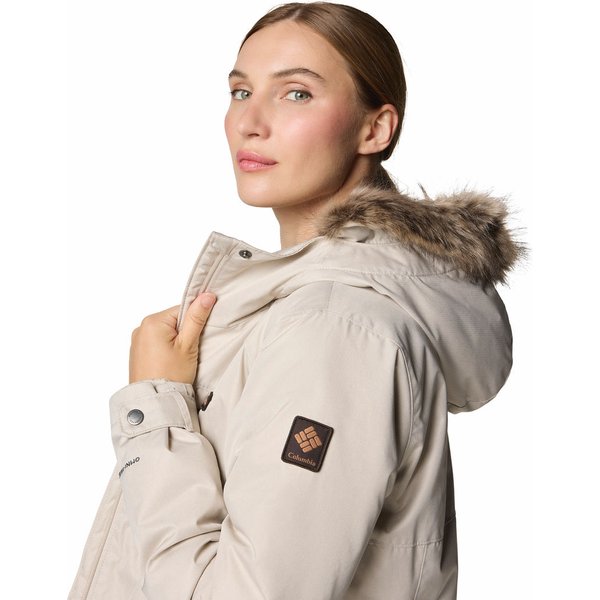 Płaszcz damski Suttle Mountain Long Insulated Columbia - Dark Stone